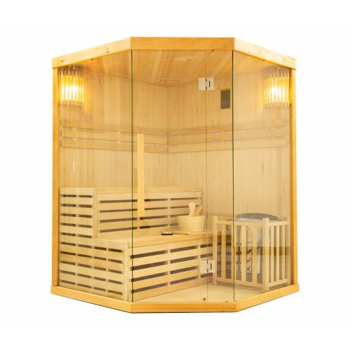TALLINN Sauna 3 Pers. 150x150x200 cm